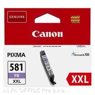 Canon originální ink CLI-581PB XXL, photo blue, 11.VIIml, 1999C001, very high capacity, Ca