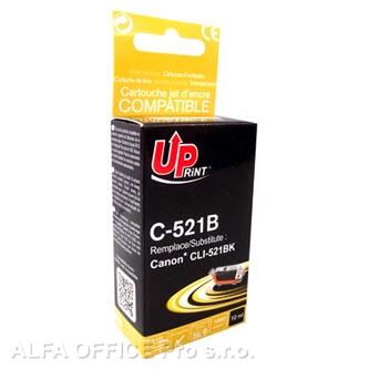 UPrint kompatibilní ink s CLI521BK, black, 10ml, C-521B, pro Canon iP3600, iP4600, MP620, 
