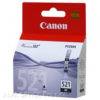 Canon originální ink CLI521BK, black, 665str., 9ml, 2933B001, Canon iP3600, iP4600, MP620,