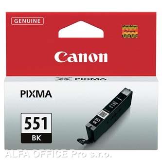 Canon originální ink CLI551BK, black, 7ml, 6508B001, Canon PIXMA iP7250, MG5450, MG6350, M