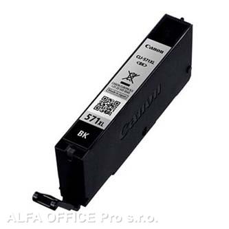 Canon originální ink 0331C001, black, 11ml, CLI571BK XL, high capacity, Canon PIXMA MG5750