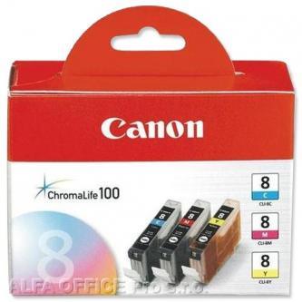 Canon originální ink CLI8CMY, cyan/magenta/yellow, 0621B029, 0621B026, Canon iP4200, iP520