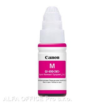Canon originální ink GI-490 M, magenta, 7000str., 70ml, 0665C001, Canon PIXMA G1400, G2400