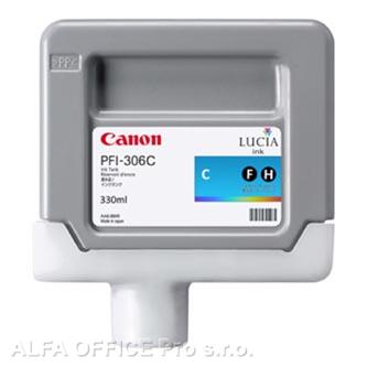 Canon originální ink PFI306C, cyan, 330ml, 6658B001, Canon iPF-8300, 8400, 9400