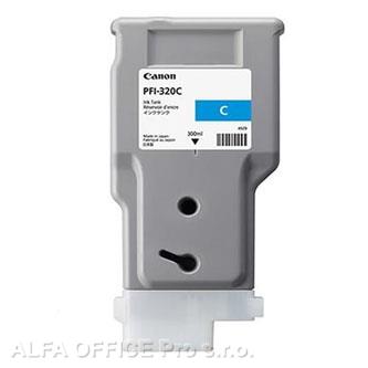 Canon originální ink PFI320C, cyan, 300ml, 2891C001, Canon TM-200, 205, 300, 305