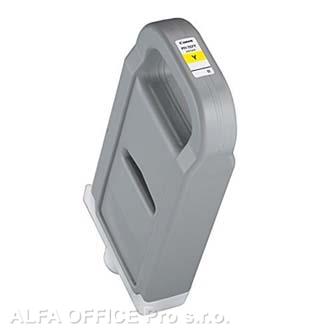 Canon originální ink PFI707Y, yellow, 700ml, 9824B001, Canon iPF-830, 840, 850