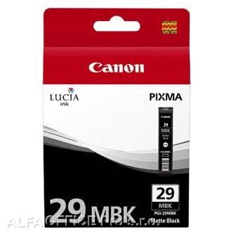 Canon originální ink PGI29MBK, matte black, 4868B001, Canon Pixma Pro 1