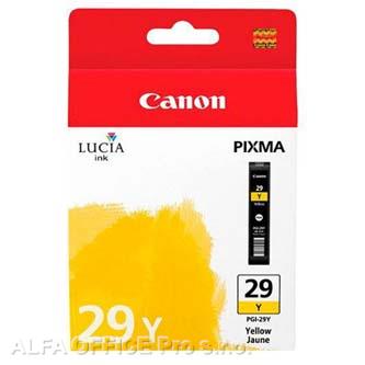 Canon originální ink PGI29Y, yellow, 4875B001, Canon PIXMA Pro 1