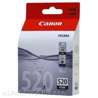 Canon originální ink PGI520BK, black, 19ml, 2932B001, Canon iP3600, 4600, MP550, 620, 630,