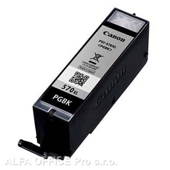 Canon originální ink PGI-570PGBK XL, black, 500str., 0318C001, Canon PIXMA MG5750, MG5751,