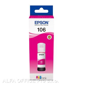 Epson originální ink C13T00R340, 106, magenta, 70ml, Epson EcoTank ET-7700, ET-7750 Expres