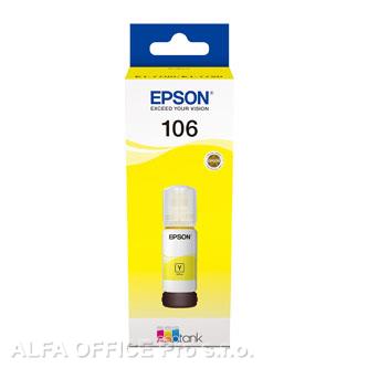 Epson originální ink C13T00R440, 106, yellow, 70ml, Epson EcoTank ET-7700, ET-7750 Express