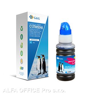  G&G kompatibilní ink s C13T00S24A, cyan, NPR-E103C-70ml-B, pro Epson EcoTank L31 