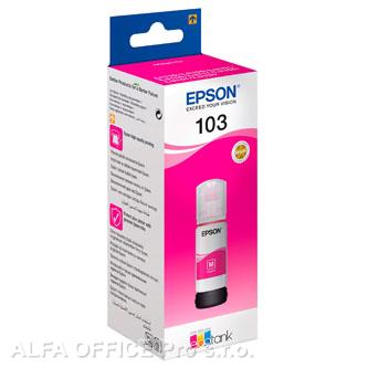 Epson originální ink C13T00S34A, 103, magenta, 65ml, Epson EcoTank L3151, L3150, L3111, L3