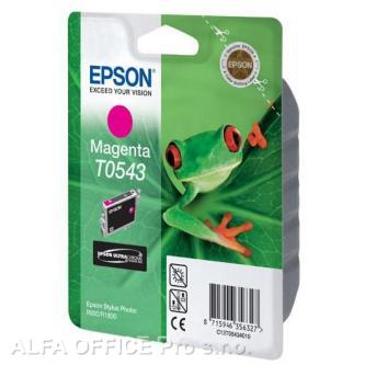 Epson originální ink C13T054340, magenta, 400str., 13ml, Epson Stylus Photo R800, R1800