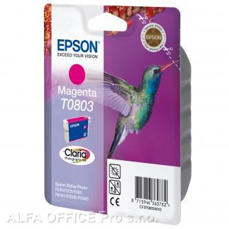 Epson originální ink C13T08034011, magenta, 7,4ml, Epson Stylus Photo PX700W, 800FW, R265,