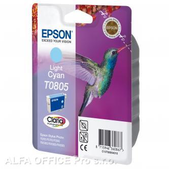 Epson originální ink C13T08054011, light cyan, Epson Stylus Photo PX700W, 800FW, R265, 285