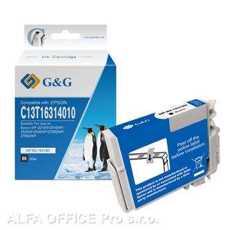  G&G kompatibilní ink s C13T16314012, black, NP-R-1631XLBK, pro Epson WorkForce W 