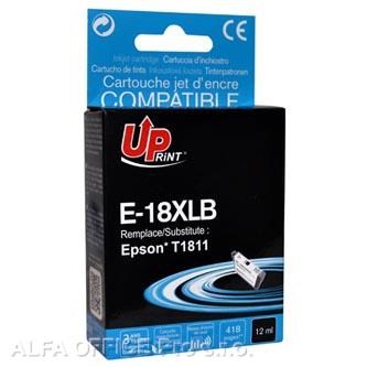 UPrint kompatibilní ink s C13T18114010, 18XL, black, 470str., 15ml, E-18XLB, pro Epson Exp