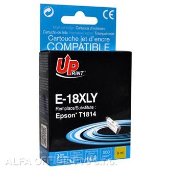 UPrint kompatibilní ink s C13T18144010, 18XL, yellow, 450str., 10ml, E-18XLY, pro Epson Ex