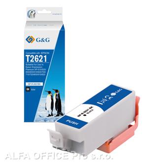  G&G kompatibilní ink s C13T26214012, black, NP-R-2621BK, pro Epson Expression Pr 