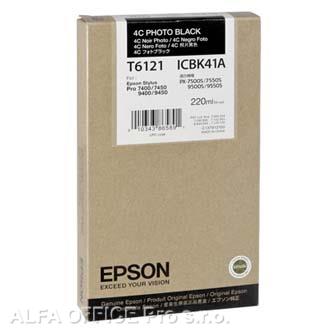 Epson originální ink C13T612100, photo black, 220ml, Epson Stylus Pro 7400, 7450, 9400, 94