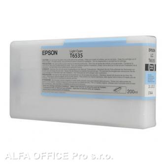 Epson originální ink C13T653500, light cyan, 200ml, Epson Stylus Pro 4900