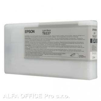 Epson originální ink C13T653700, light black, 200ml, Epson Stylus Pro 4900