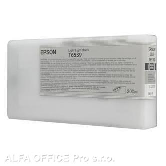 Epson originální ink C13T653900, light light black, 200ml, Epson Stylus Pro 4900