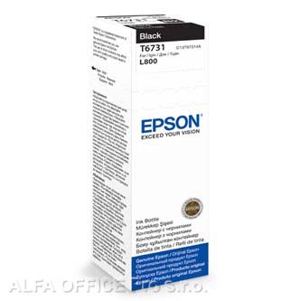 Epson originální ink C13T67314A, black, 70ml, Epson L800