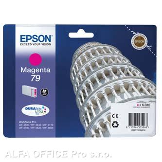 Epson originální ink C13T79134010, 79, L, magenta, 800str., 7ml, 1ks, Epson WorkForce Pro 