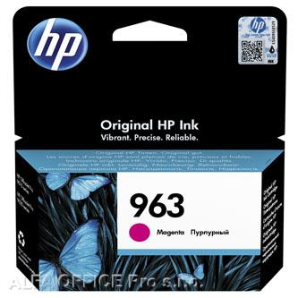 HP originální ink 3JA24AE#301, HP 963, magenta, blistr, 700str., 10.77ml, HP Officejet Pro