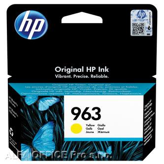 HP originální ink 3JA25AE#301, HP 963, yellow, blistr, 700str., 10.77ml, HP Officejet Pro 