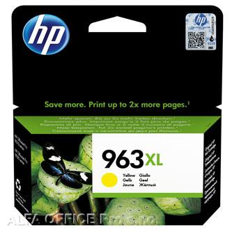 HP originální ink 3JA29AE#301, HP 963, yellow, blistr, 1600str., 22.92ml, high capacity, H