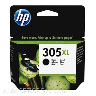 HP originální ink 3YM62AE#301, HP 305XL, black, blistr, 240str., High yield, DOP