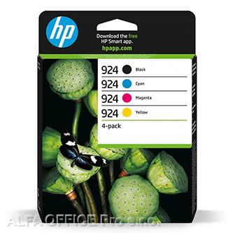 HP originální ink 6C3Z1NE, HP 924, CMYK, blistr, 500/3*400str., HP OfficeJet Pro