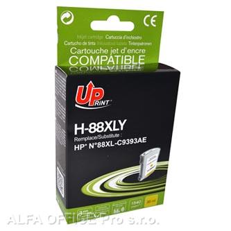 UPrint kompatibilní ink s C9393AE, HP 88XL, yellow, 35ml, H-88Y, pro HP OfficeJet Pro K540
