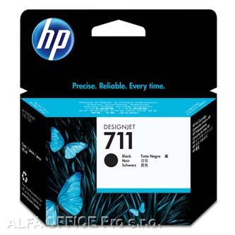 HP originální ink CZ133A, HP 711, black, 80ml, HP DesignJet T120, T520