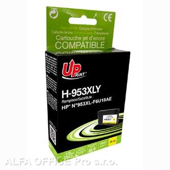 UPrint kompatibilní ink s F6U18AE, F6U18AE, HP 953XL, yellow, 1800str., 25ml, H-953XLY, hi