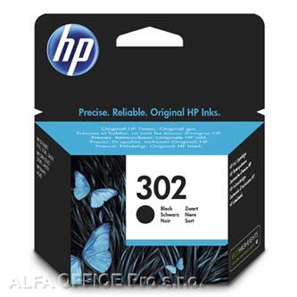 HP ink F6U66AE, HP 302, black, 190str., 3.5ml, HP OJ 3830,3834,4650, DJ 2130,3630,1010, En