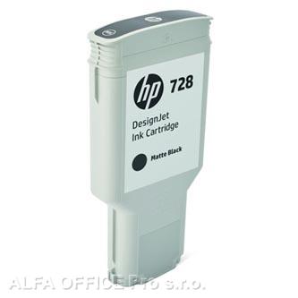 HP originální ink F9J68A, HP 728, matte black, 300ml, HP DesignJet T730, DesignJet T830, D