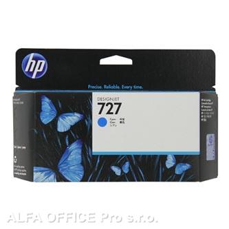 HP originální ink F9J76A, HP 727, cyan, 300ml, HP DesignJet T1530,T2530,T930,T1500,T2500,T
