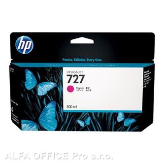 HP originální ink F9J77A, HP 727, magenta, 300ml, HP DesignJet T1530, T2530, T930
