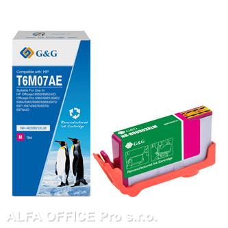  G&G kompatibilní ink s T6M07AE, magenta, 825str., NH-R00903XLM, pro HP Officejet 