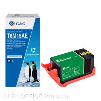  G&G kompatibilní ink s T6M15AE, black, 825str., NH-R00903XLBK, pro HP Officejet 