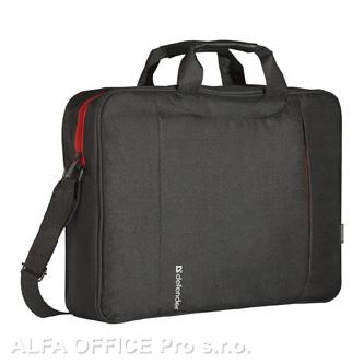  Taška na notebook 15,6", Geek, černá z polyesteru, Defender 