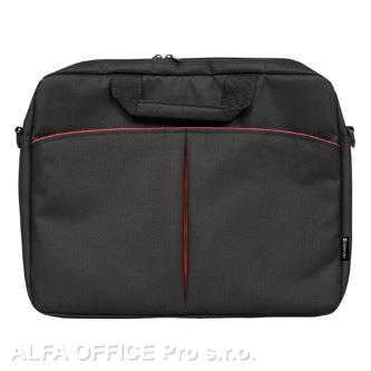  Taška na notebook 16", Iota, černá z polyesteru, Defender 
