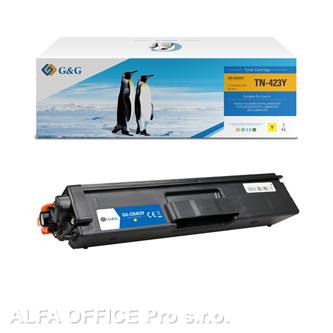  G&G kompatibilní toner s TN-423Y, yellow, 4000str., NT-CB423Y, pro Brother HL-L8 