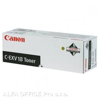 Canon originální toner s CEXV18, CEXV18, black, 0386B002, pro Canon iR-1018, 1022