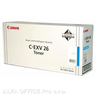 Canon originální toner CEXV26, cyan, 6000str., 1659B006, 1659B011, Canon iR-1021l